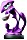 Nintendo amiibo Figur Splatoon Collection Inkling-Tintenfisch neon violett (Switch/WiiU/3DS)