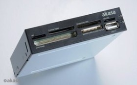 Akasa Internal Multi slot-card readers, USB 2.0 9-Pin receptacle [plug]