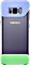 Samsung 2Piece Cover für Galaxy S8 violett/grün (EF-MG950CVEGWW)