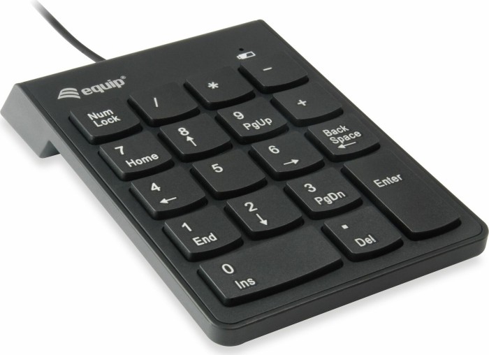 Equip USB Numeric Keypad czarny, USB