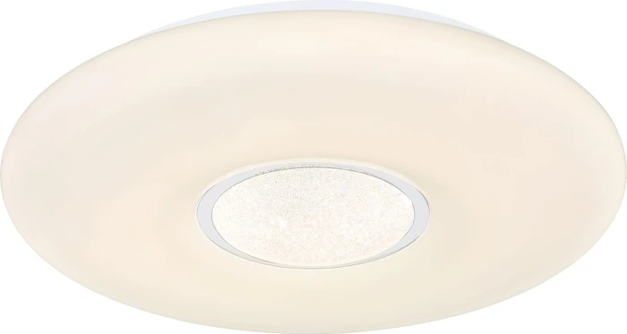 GLOBO Deckenleuchte, Weiß, Mit Integrierter LED (10 W), 3 Farbtemperaturen (3.300–6.500 K), Dimmbar, Touch-Bedienung – Für Modernes Ambiente
