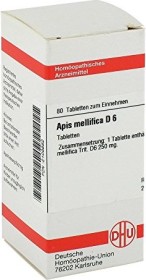 DHU Apis mellifica D6 Tabletten, 80 Stück