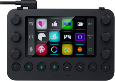 Razer Stream Controller, schwarz, USB