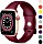 CeMiKa silicone bracelet M/L for Apple Watch 38mm/40mm/41mm wine red