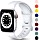 CeMiKa silicone bracelet M/L for Apple Watch 38mm/40mm/41mm white