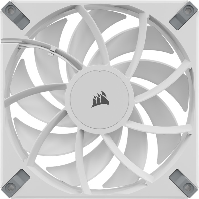 Corsair AF Series iCUE AF140 RGB Elite Dual Fan Kit, biały, sterowanie LED, 140mm, sztuk 2