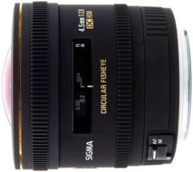 Sigma AF 4.5mm 2.8 EX DC Zirkular Fisheye für Sony A schwarz