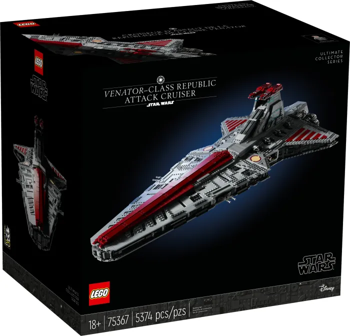 LEGO Star Wars - Republikanischer Angriffskreuzer der Venator-Klasse (75367)