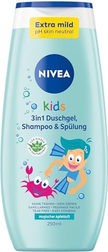 Nivea Kids 3in1 Duschgel, Shampoo & Spülung, 250ml