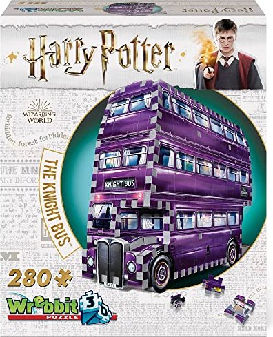 Wrebbit 3D Harry Potter: THe Knight Bus (280) 3D Puzzle