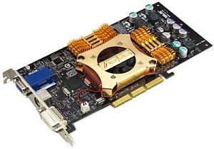 ASUS AGP-V9280 TD, GeForce4 Ti4200 8X, 128MB DDR, DVI, TV-out