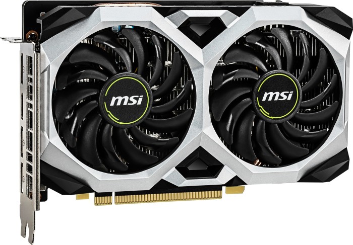 MSI GeForce GTX 1660 Ventus XS 6G OC, 6GB GDDR5, HDMI, 3x DP