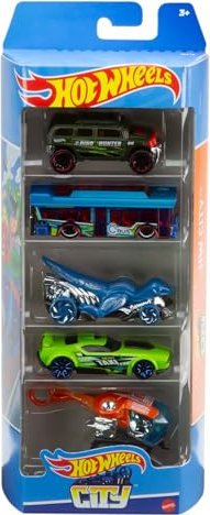 Mattel Hot Wheels 5 Car Pack
