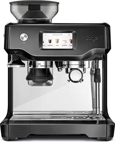 Sage SES880 The Barista Touch black stainless steel