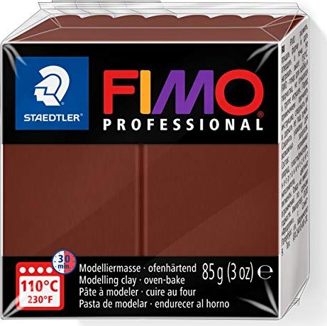 FIMO PROFESSIONAL Modelliermasse, schokolade, 85 g