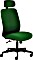 Mayer Sitzmöbel myTriton 2229 Stoff 26393 Bürostuhl mit Kopfstütze, grün