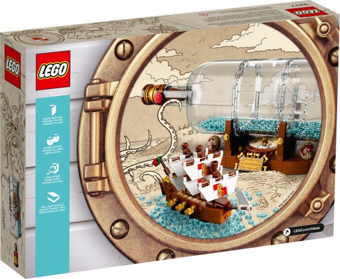 LEGO Ideas - Schiff in der Flasche