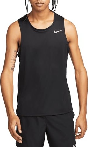 Nike Miler Dri-Fit koszulka do biegania bez rękawów czarny (męskie)