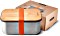 black+blum Sandwich Box Aufbewahrungsbehälter 1.25l orange (BAM-SB-L003)