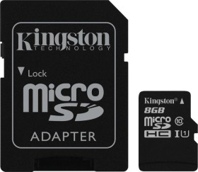 R45 microSDHC 8GB Kit UHS I