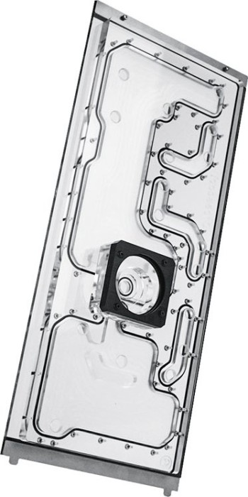 Stealkey Customs Lian Li O11D XL Crosscool Distro-Plate, płyta rozdzielcza w tym D5 adapter