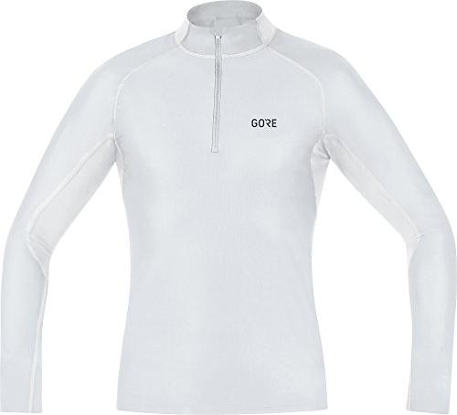 Gore Wear M Gore Windstopper Base Layer Thermo Shirt langarm light grey/white (Herren)