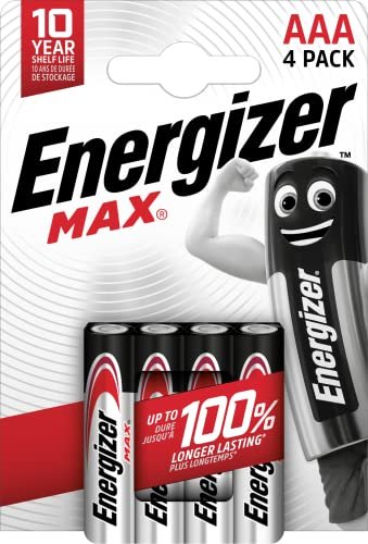 Energizer Max Micro AAA, 4er-Pack