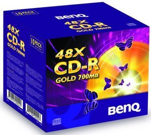BenQ CD-R 80min/700MB, sztuk 5