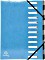 Exacompta folder harmonika A4, 12 schowki, jasnoniebieski (53927E)