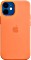 Apple Silikon Case mit MagSafe für iPhone 12 Mini Kumquat (MHKN3ZM/A)