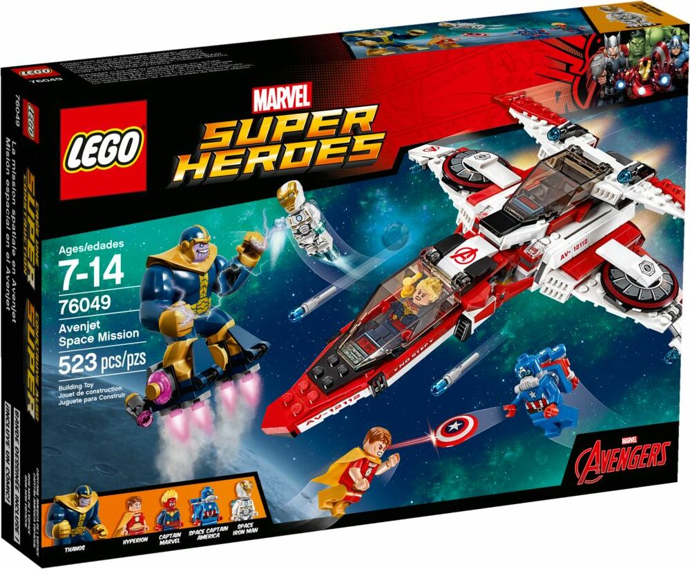 LEGO Marvel Super Heroes Play Set - Avenjet Space Mission (76049) 119.95 (2023) | Price Comparison Skinflint UK