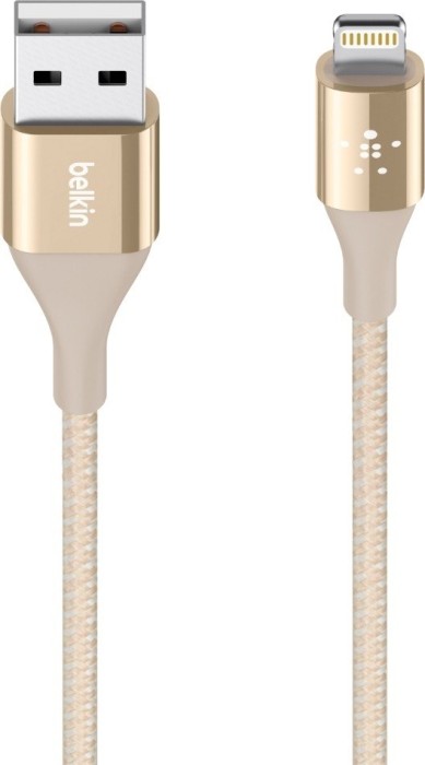 Belkin MIXIT Duratek USB-A/Lightning Adapterkabel 1.2m gold