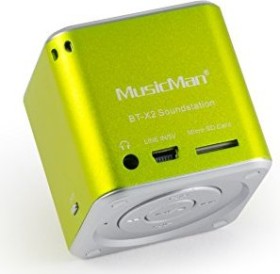 Technaxx Mini MusicMan Wireless Soundstation BT-X2 grün
