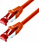 Helos Premium kabel patch, Cat6, S/FTP, RJ-45/RJ-45, 1m, pomarańczowy (118174)