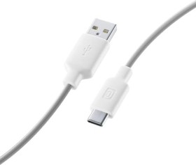 Cellularline USB Cable Stylecolor USB-C 1.00m weiß