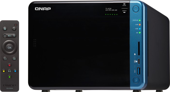 QNAP Turbo Station TS-653B-4G 60TB, 4GB RAM, 2x Gb LAN