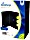 MediaRange DVD-sleeve for 1 Disc, 14mm, black, 5-pack (BOX30)