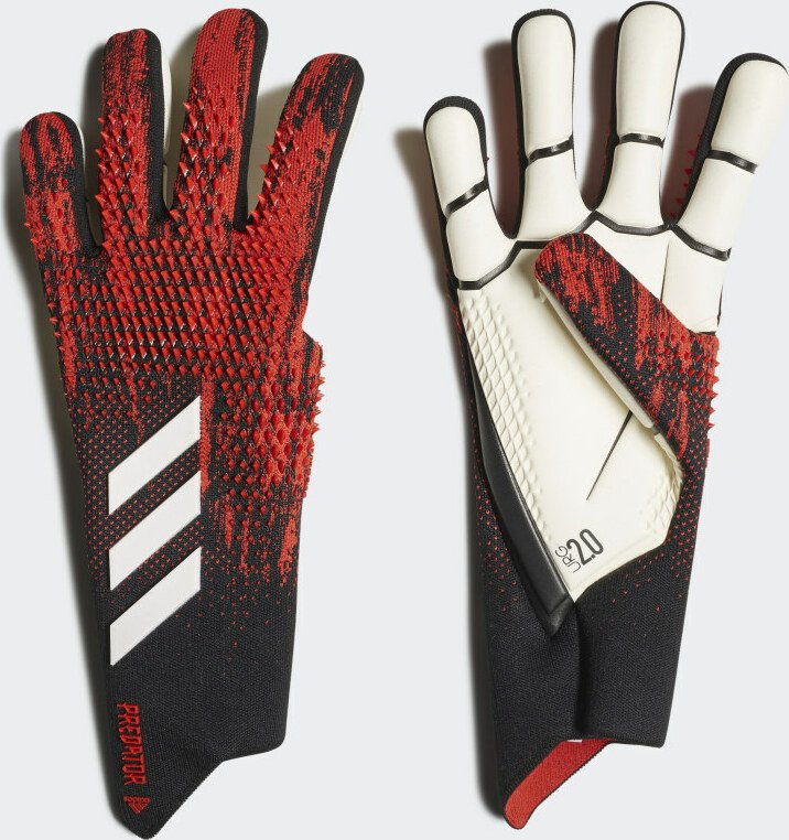 Molester Vertrek Gluren adidas Goalkeeper glove Predator 20 Pro black/active red (FH7288) | Price  Comparison Skinflint UK