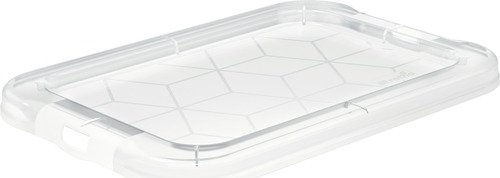 Rotho Evo Deckel für Aufbewahrungsbox 1.2l, transparent/weiß