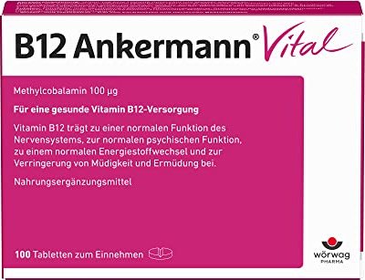 B12 "Ankermann" Vital Tabletten, 100 Stück