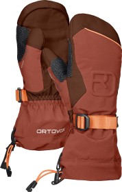 Ortovox Merino Freeride Mitten Skihandschuhe clay orange (Herren)