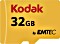 Kodak 650X R95/W90 microSDHC 32GB Kit, UHS-I U3, Class 10 Vorschaubild