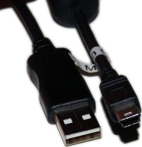 Diverse USB-A 2.0 auf USB 2.0 Mini-B Adapterkabel 5-polig, 1.0m/1.2m