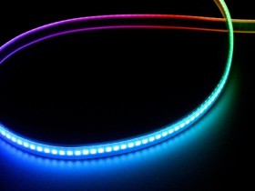 Adafruit RGB DotStar Strip, schwarz, 144 LED/m, 50cm (2328)
