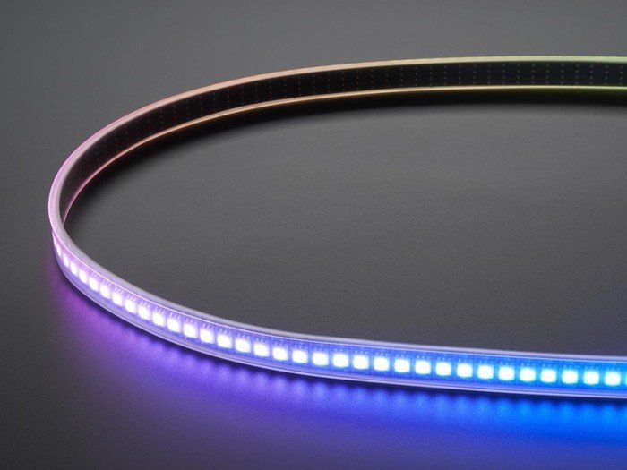 Adafruit RGB DotStar Strip, schwarz, 144 LED/m, 50cm