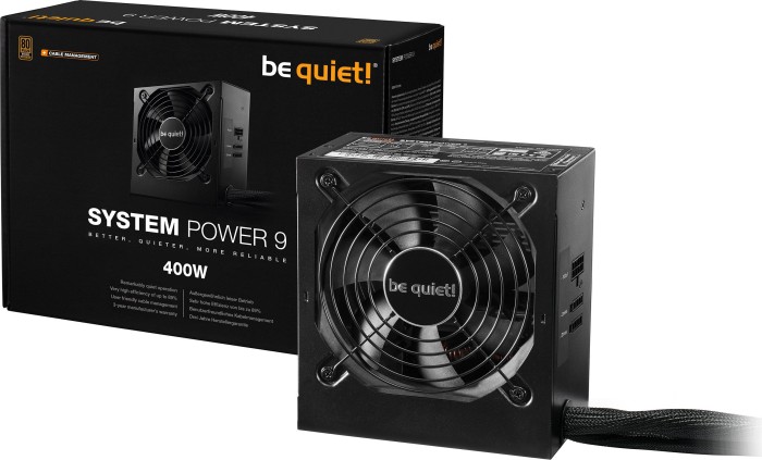 be quiet! System Power 9 CM 400W ATX 2.51