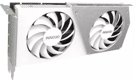 INNO3D GeForce RTX 4060 Ti Twin X2 OC White, 16GB GDDR6, HDMI, 3x DP (N406T2-16D6X-178055W)