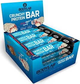 BodyLab24 Crunchy Protein Bar cherry/yoghurt 768g (12x 64g)