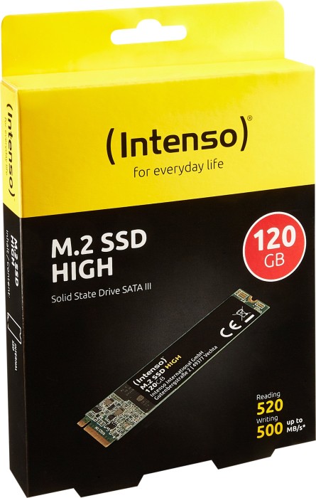 Intenso High Performance SSD 120GB, M.2