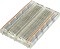 Breadboard, number of pins 400, 4 conductor rails, 82x55mm, transparent (various Manufacturer)